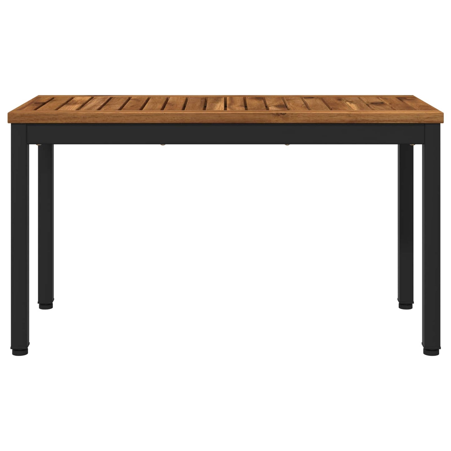 Garden Bench 80.5 x 35 x 45 cm Solid Acacia Wood Rectangular