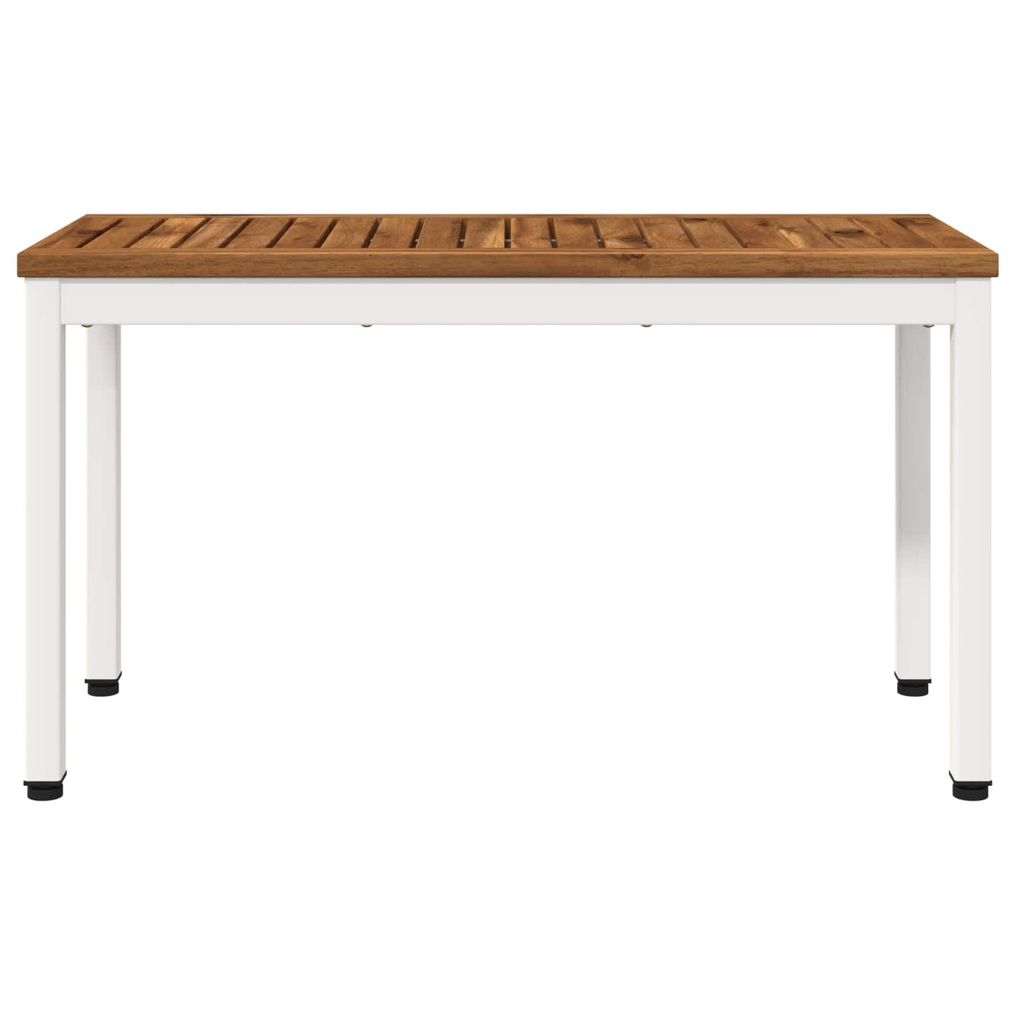 Garden Bench 80.5 x 35 x 45 cm Solid Acacia Wood Rectangular
