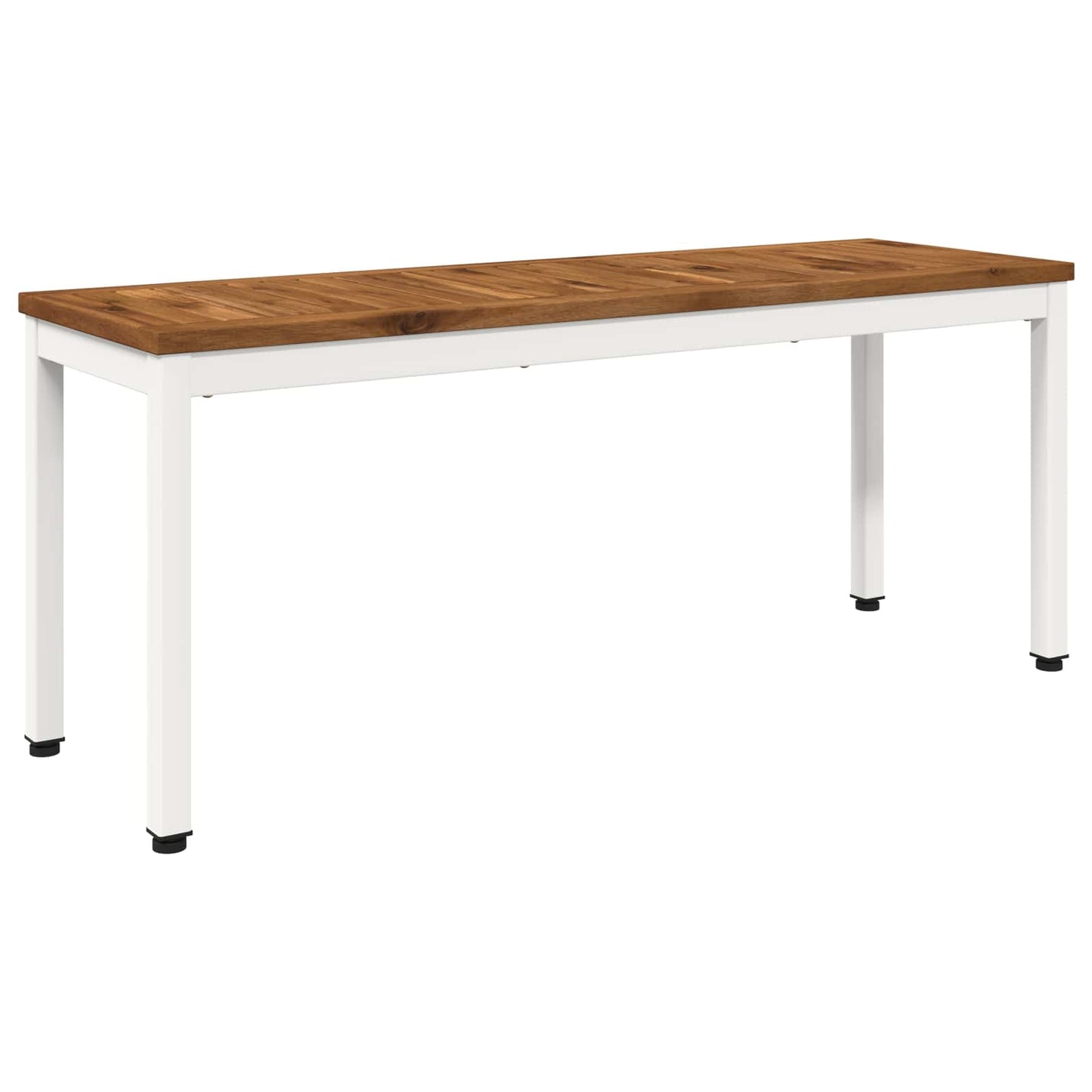 Garden Bench 108.5 x 35 x 45 cm Solid Acacia Wood Rectangular
