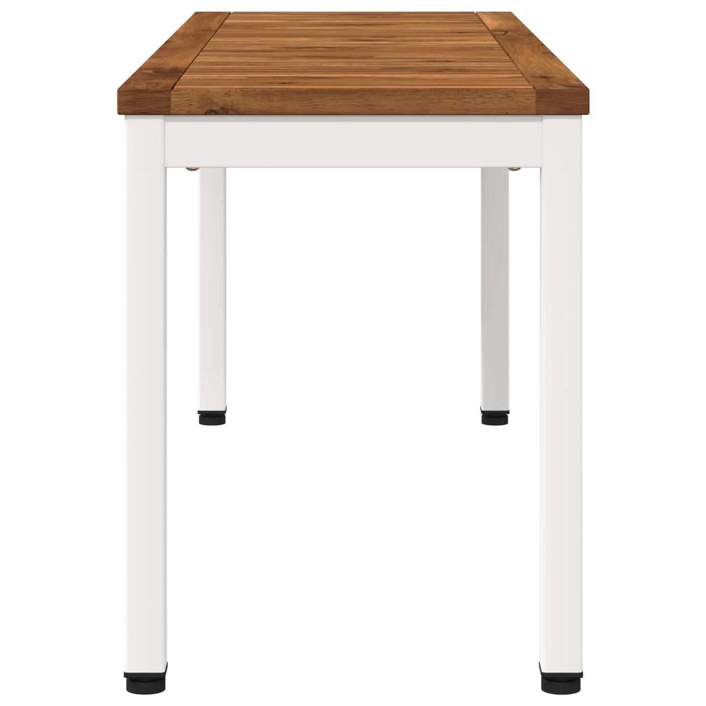 Garden Bench 108.5 x 35 x 45 cm Solid Acacia Wood Rectangular
