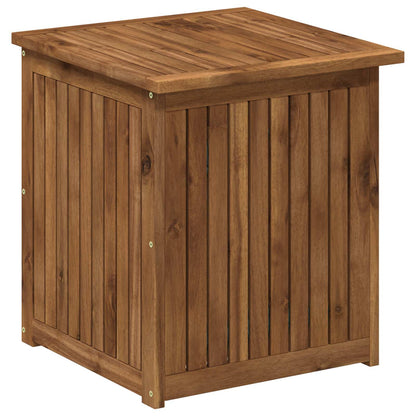 Garden Storage Box Solid Acacia Wood 48.5 x 49 x 53.5 cm