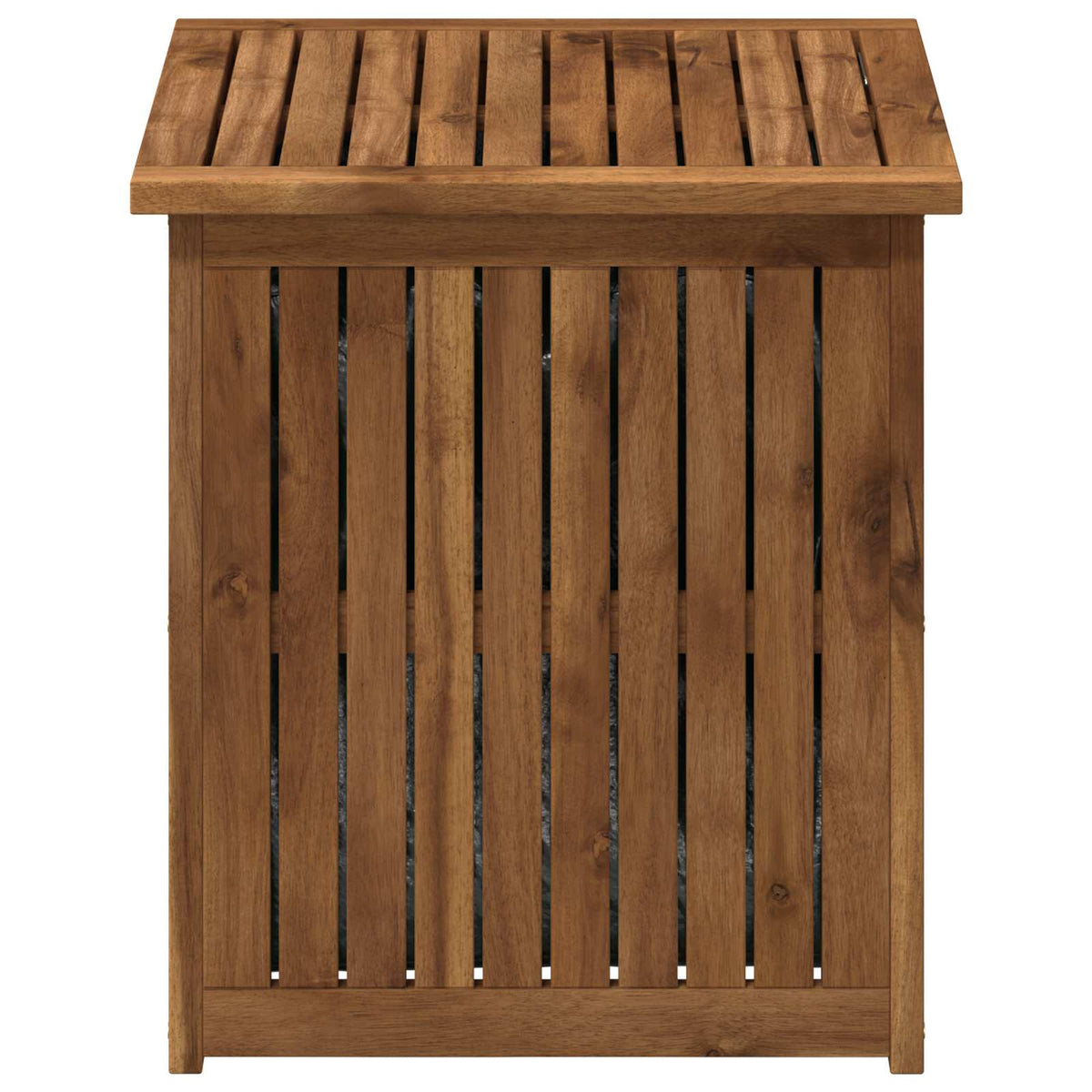 Garden Storage Box Solid Acacia Wood 48.5 x 49 x 53.5 cm