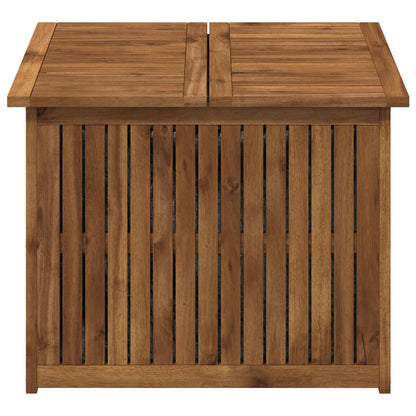 Garden Storage Box Solid Acacia Wood 70.5 x 68.5 x 53.5 cm