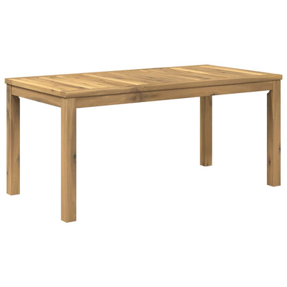 Coffee Table White 50 x 100.5 x 45 cm Solid Acacia Wood
