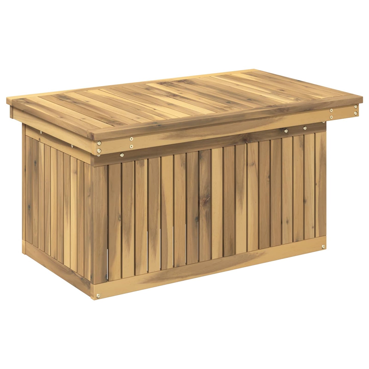 Garden Coffee Table Solid Acacia Wood Height Adjustable White