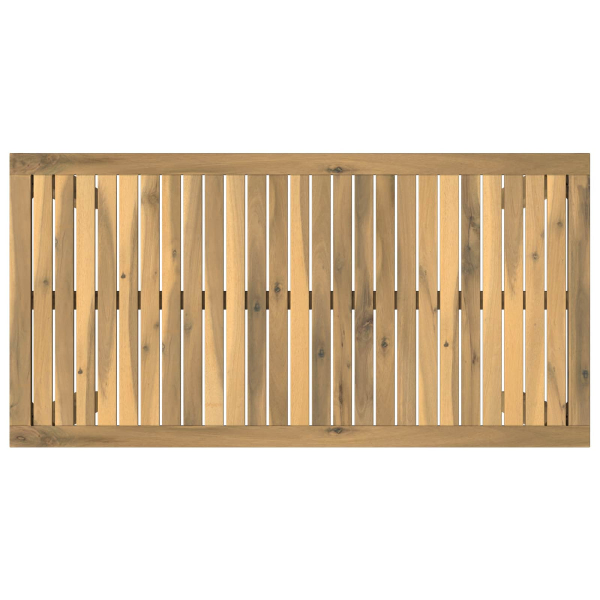 Garden Bar Table White 108.5 x 55 x 105 cm Solid Acacia Wood