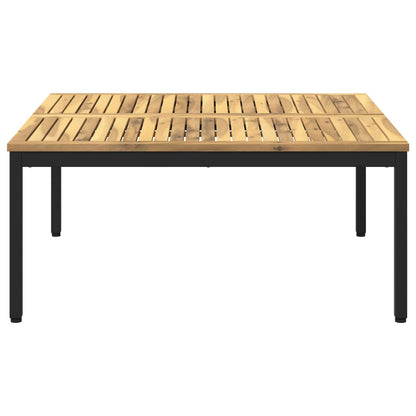 Coffee Table White and Black 98 x 100.5 x 45 cm