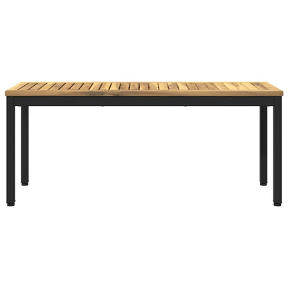 Garden Bench 108.5 x 35 x 45 cm Solid Acacia Wood Rectangular
