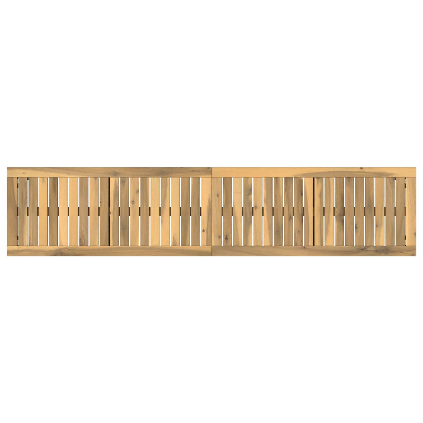 Garden Bench 161 x 35 x 45 cm Solid Acacia Wood White