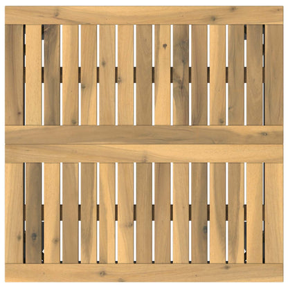 Garden Bar Table White and Black 60 x 60.5 x 105 cm