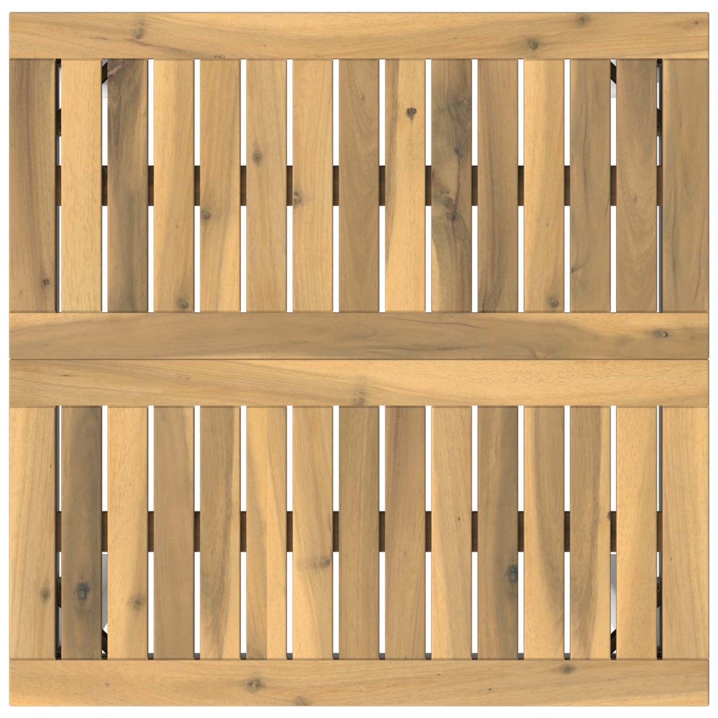 Garden Bar Table White 60 x 60.5 x 105 cm Solid Acacia Wood