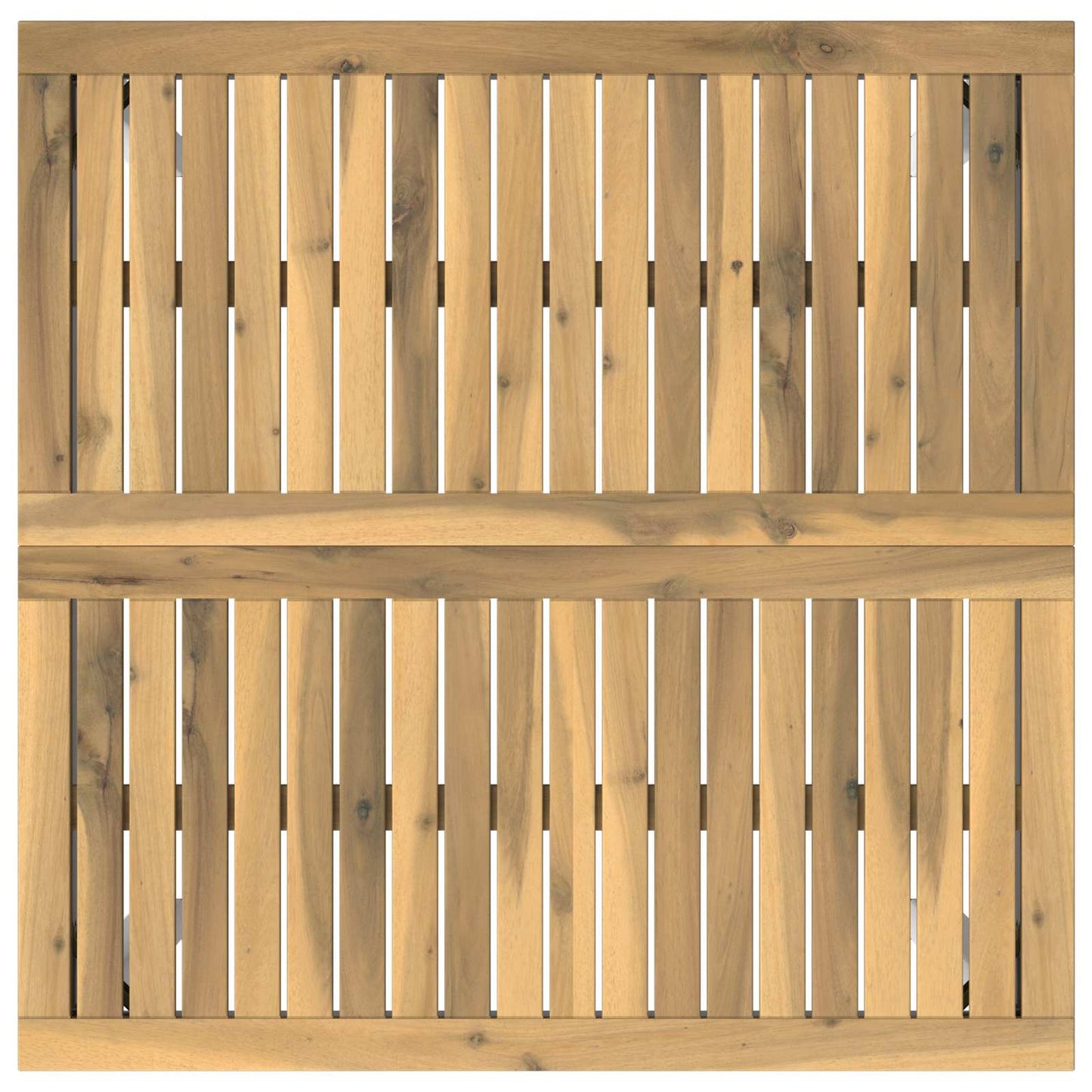 Garden Bar Table White 80 x 80.5 x 105 cm Solid Acacia Wood