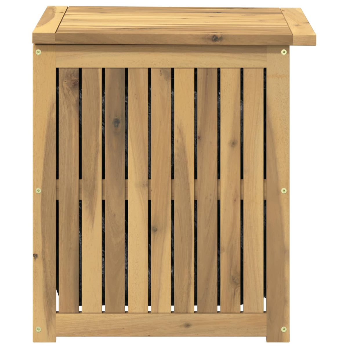 Garden Storage Box Solid Acacia Wood 48.5 x 49 x 53.5 cm