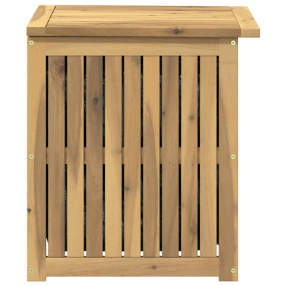 Garden Storage Box Solid Acacia Wood 48.5 x 49 x 53.5 cm