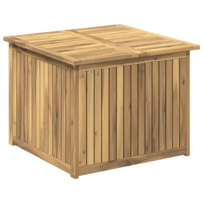Garden Storage Box Solid Acacia Wood 70.5 x 68.5 x 53.5 cm