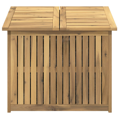 Garden Storage Box Solid Acacia Wood 70.5 x 68.5 x 53.5 cm