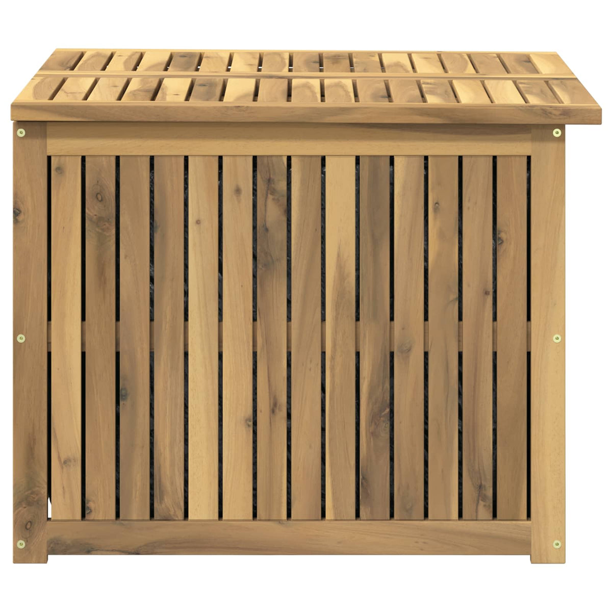 Garden Storage Box Solid Acacia Wood 70.5 x 68.5 x 53.5 cm