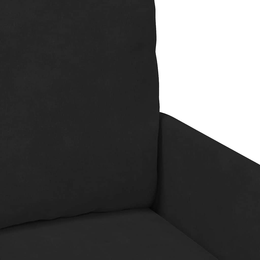 Sofas with Cushion Black 60 x 56 x 80 cm Plywood