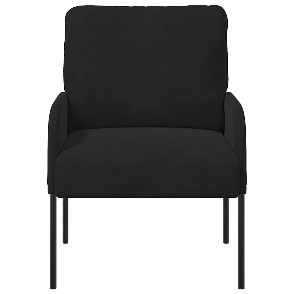 Sofas with Cushion Black 60 x 56 x 80 cm Plywood