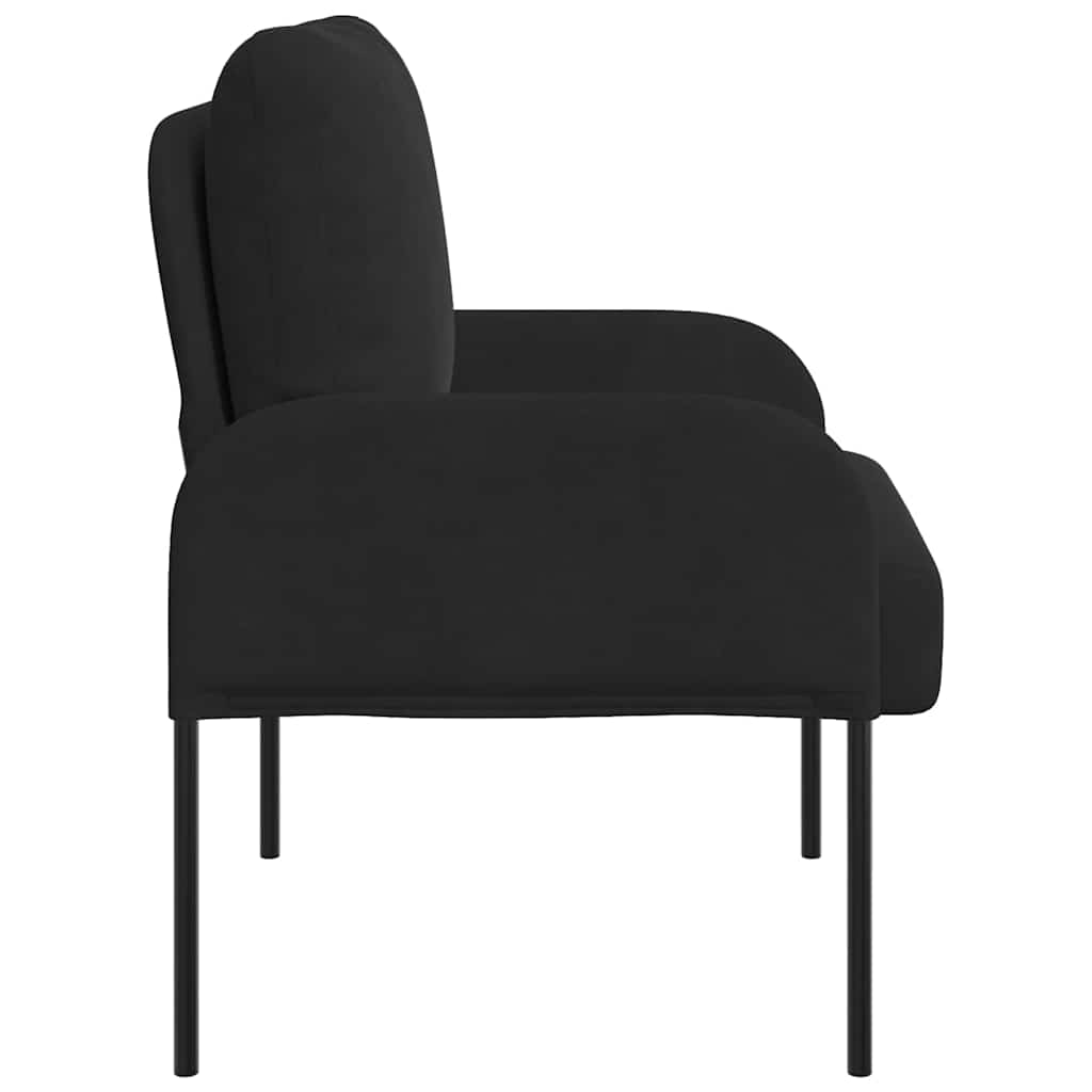 Sofas with Cushion Black 60 x 56 x 80 cm Plywood
