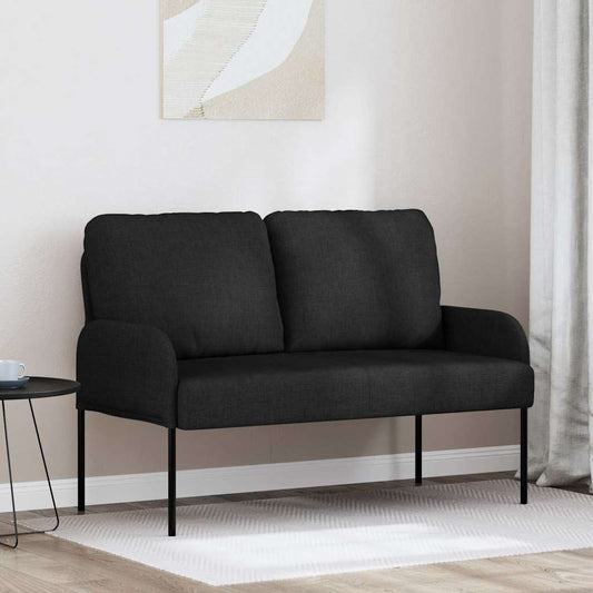Sofas with Cushion Black 115 x 56 x 80 cm Plywood