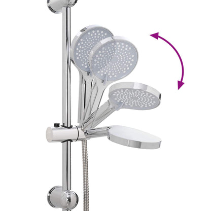 Shower System Silver 47 x 20 x 95 cm Stainless Steel