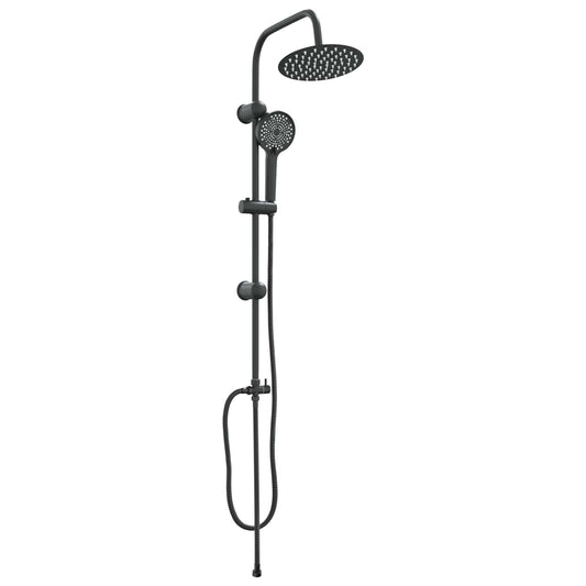 Shower System Black 47 x 20 x 95 cm Stainless Steel