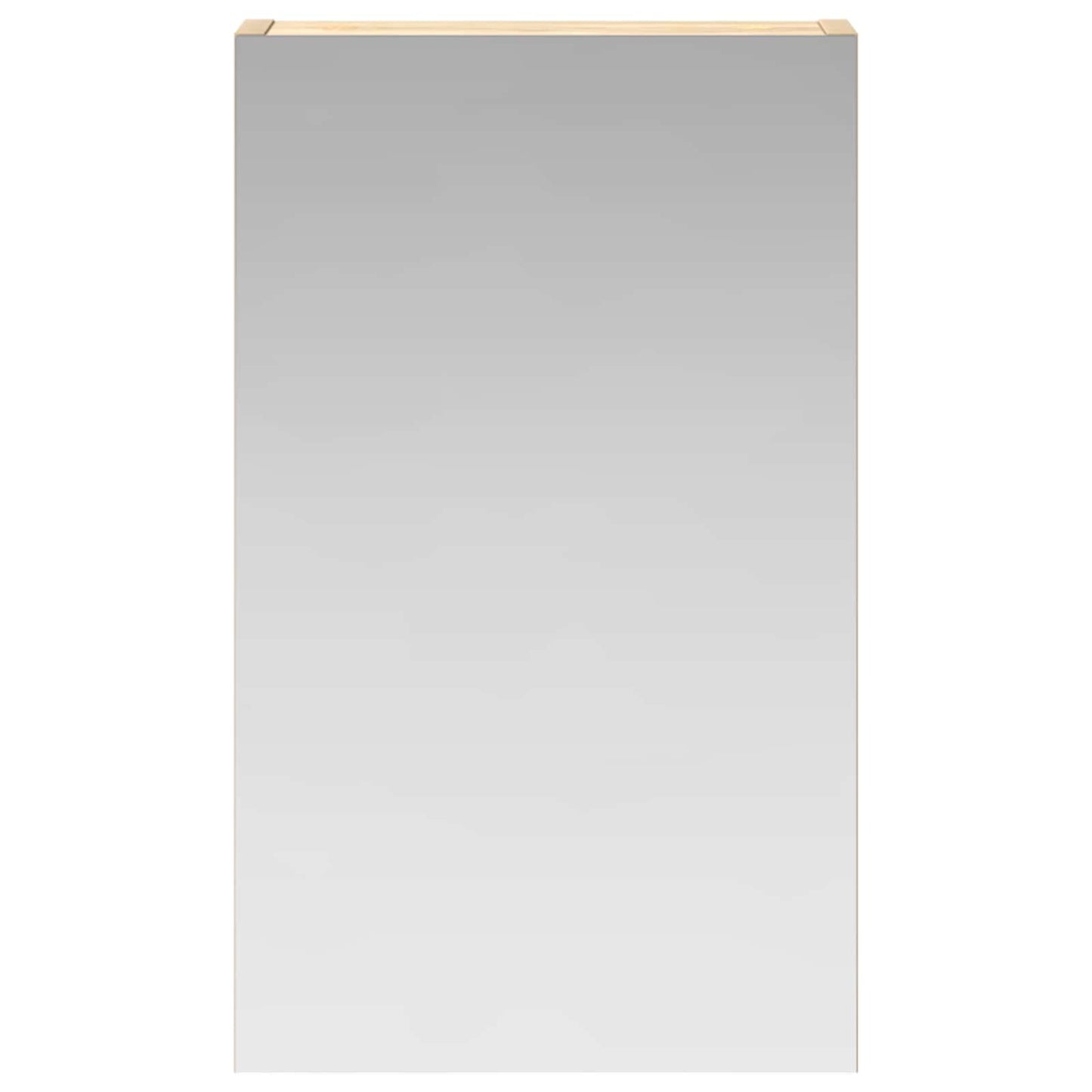 Bathroom Mirror Cabinet with Shelf Sonoma Oak 30 x 10.5 x 50 cm
