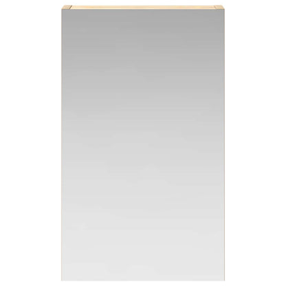 Bathroom Mirror Cabinet with Shelf Sonoma Oak 30 x 10.5 x 50 cm