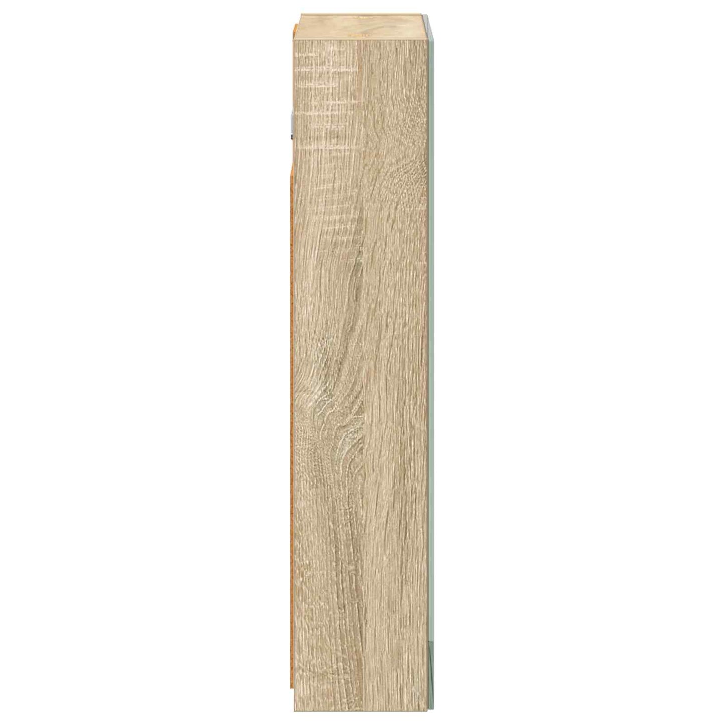 Bathroom Mirror Cabinet with Shelf Sonoma Oak 30 x 10.5 x 50 cm