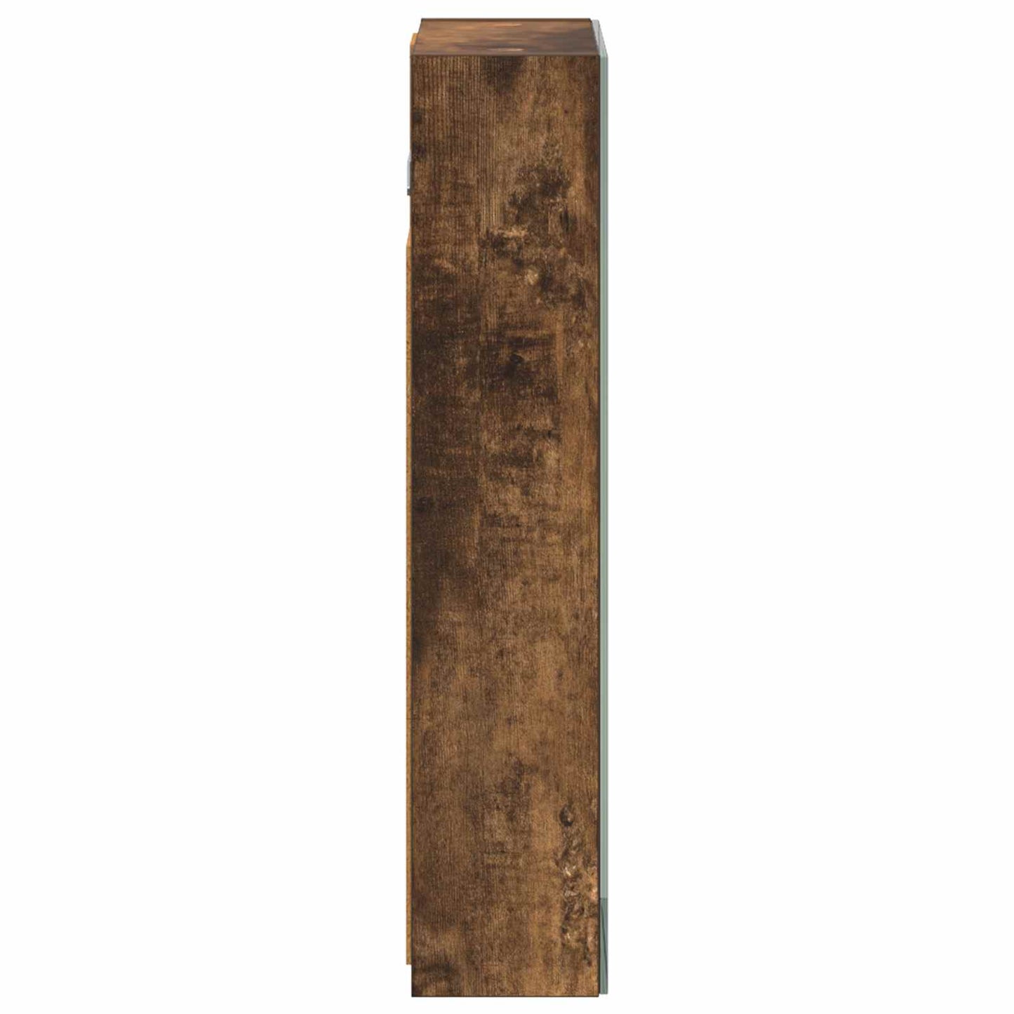 Bathroom Mirror Cabinet with Shelf Smoked Oak 30 x 10.5 x 50 cm