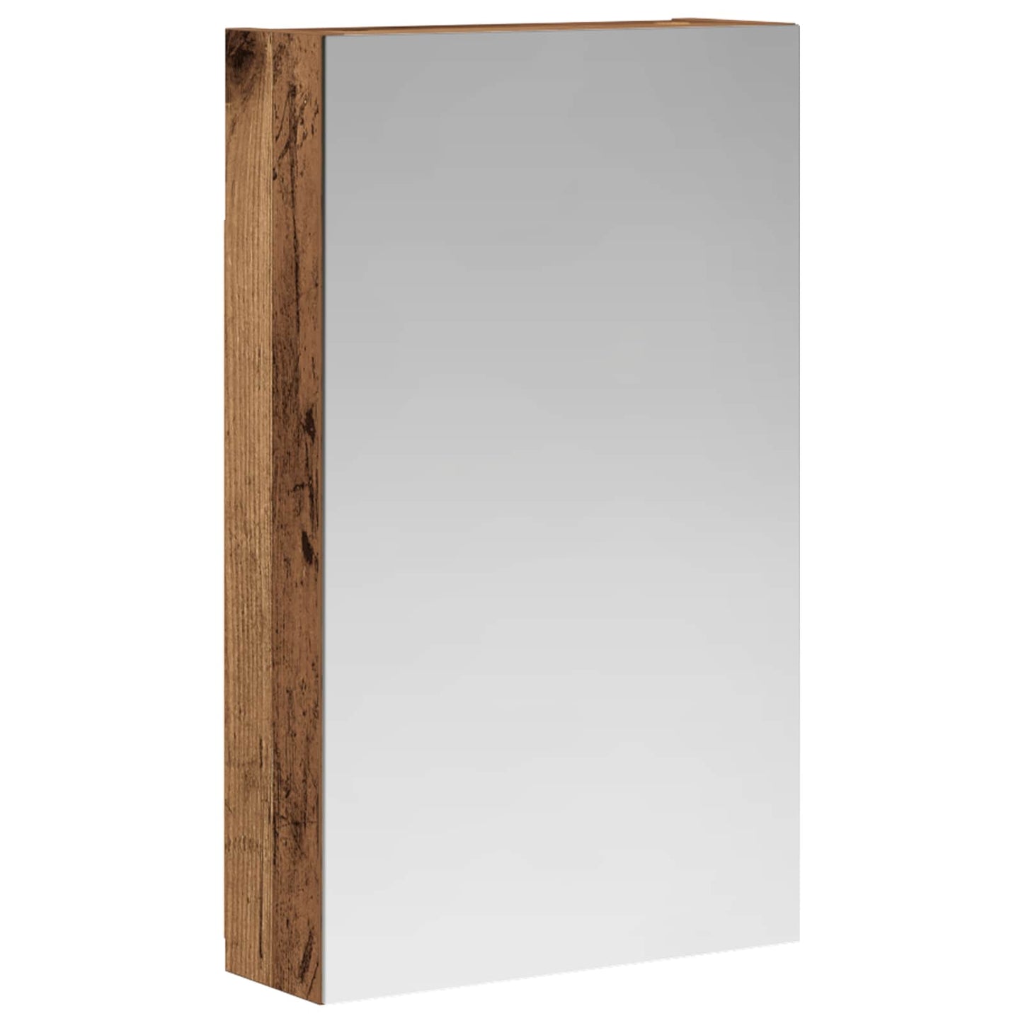 Bathroom Mirror Cabinet with Shelf Old Wood 30 x 10.5 x 50 cm