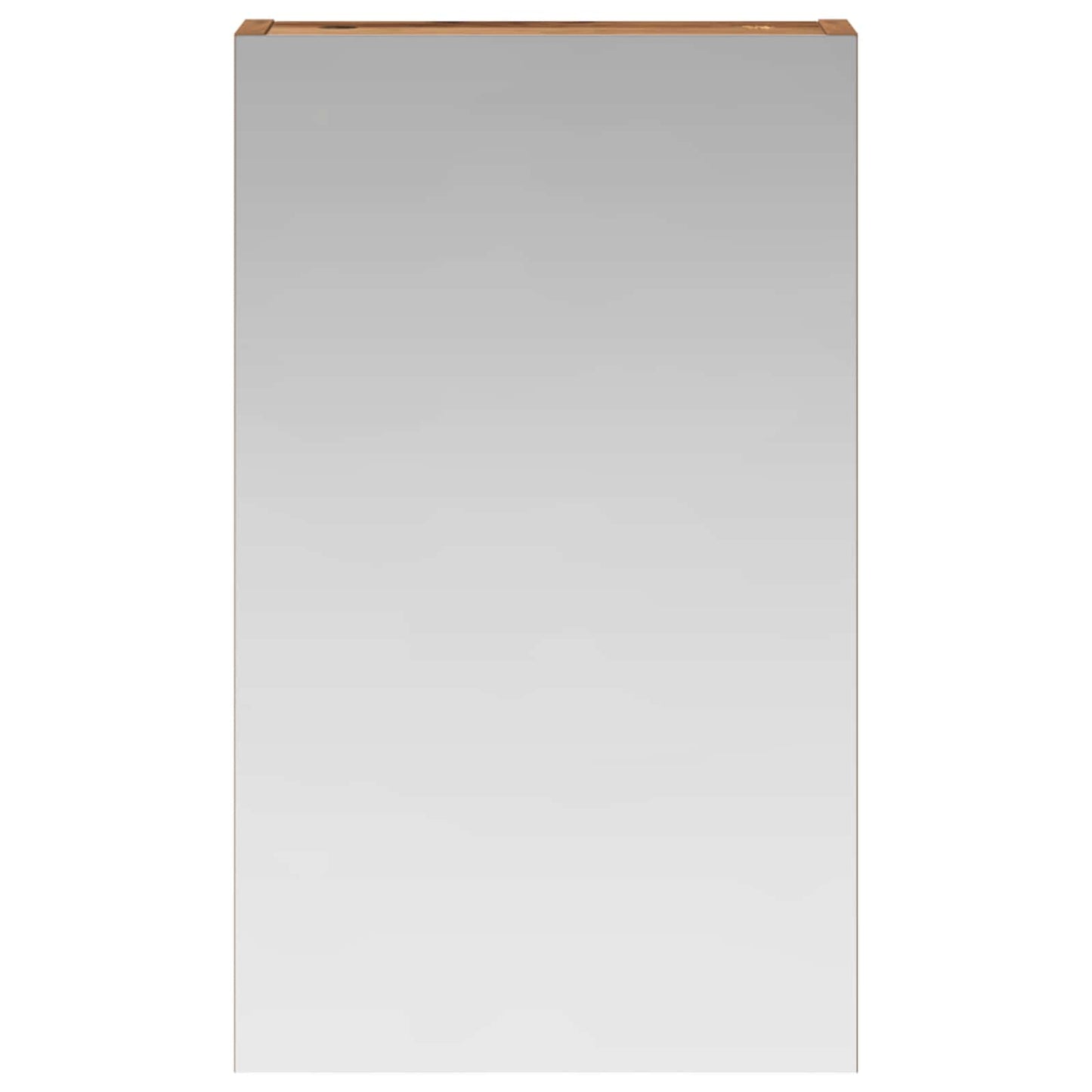 Bathroom Mirror Cabinet with Shelf Old Wood 30 x 10.5 x 50 cm