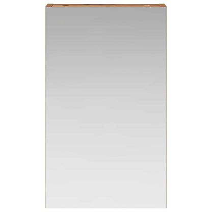 Bathroom Mirror Cabinet with Shelf Old Wood 30 x 10.5 x 50 cm
