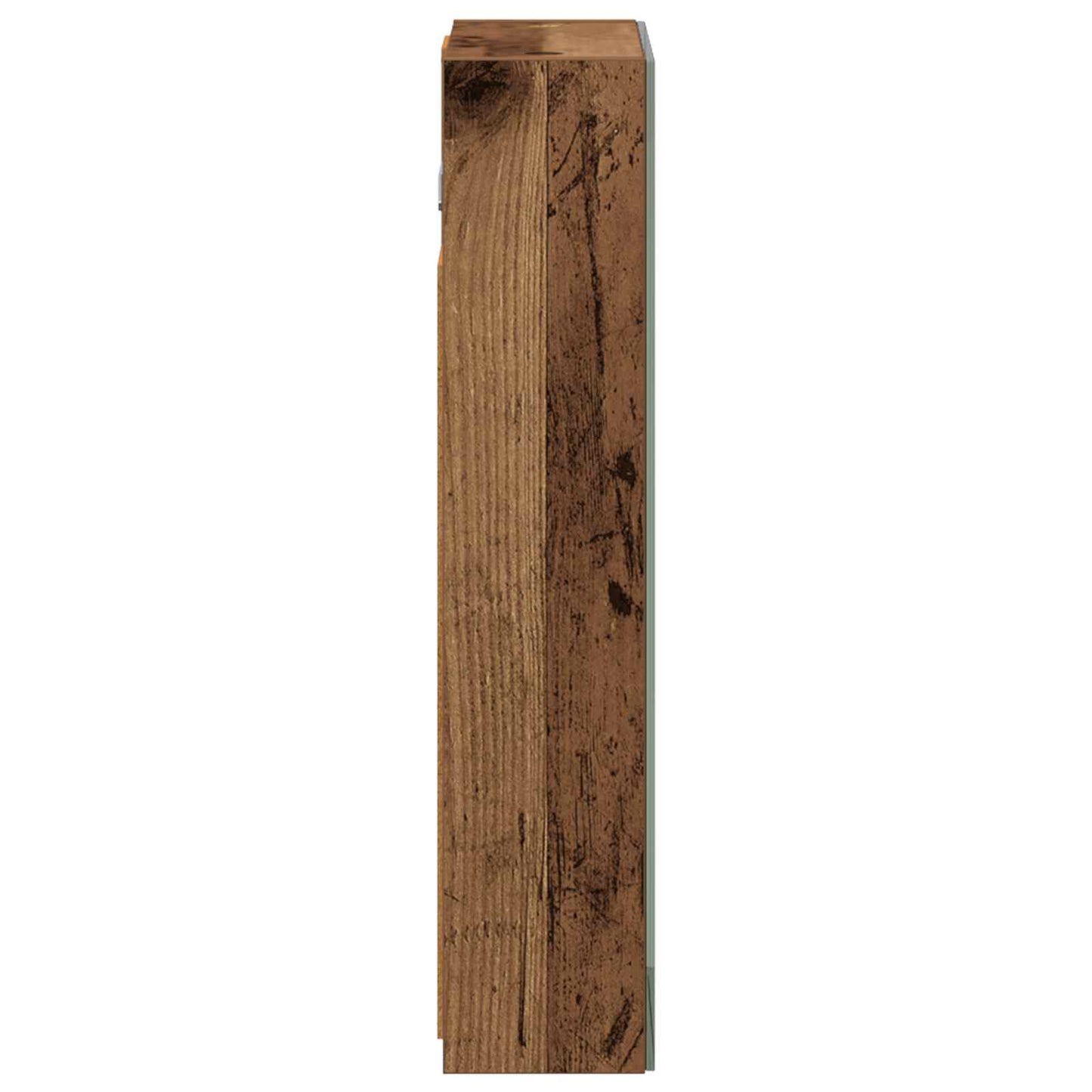 Bathroom Mirror Cabinet with Shelf Old Wood 30 x 10.5 x 50 cm