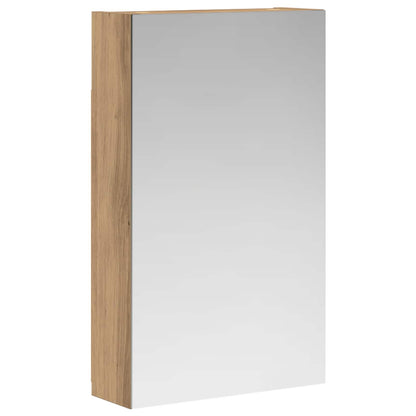 Bathroom Mirror Cabinet Artisan Oak 30 x 10.5 x 50 cm