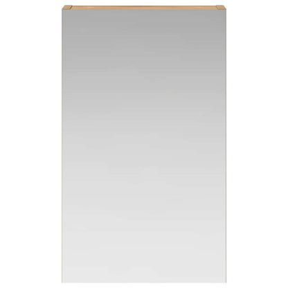 Bathroom Mirror Cabinet Artisan Oak 30 x 10.5 x 50 cm