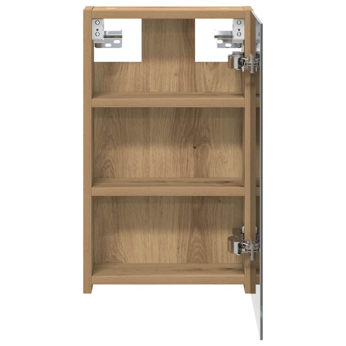 Bathroom Mirror Cabinet Artisan Oak 30 x 10.5 x 50 cm