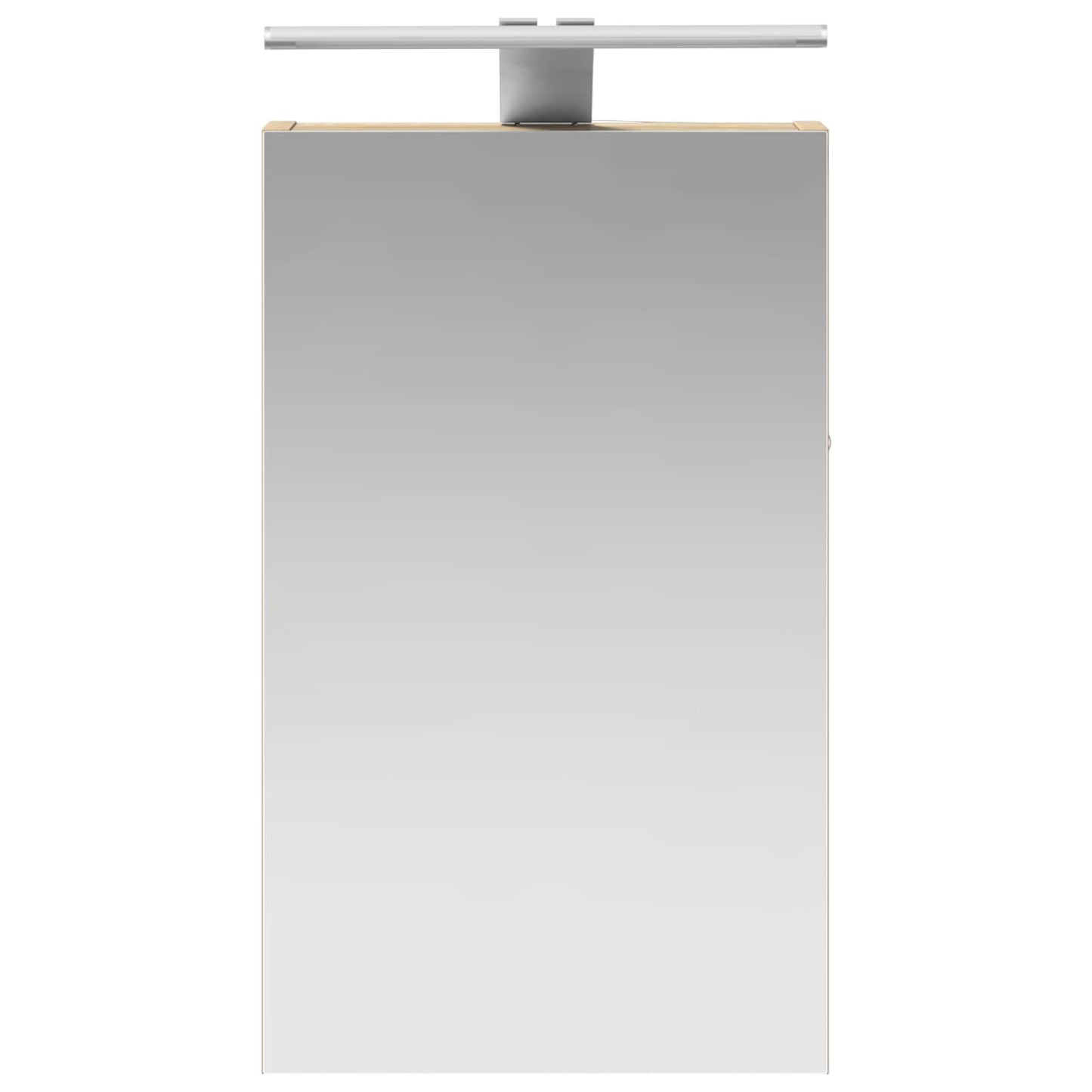 Bathroom Mirror Cabinet with Shelf Sonoma Oak 30 x 10.5 x 50 cm