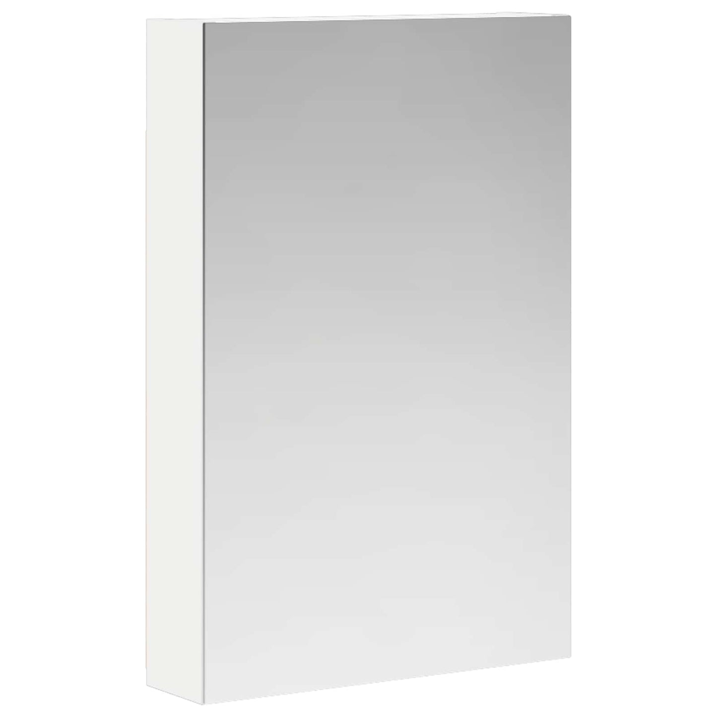 Bathroom Mirror Cabinet with Shelf White 40 x 10.5 x 60.5 cm