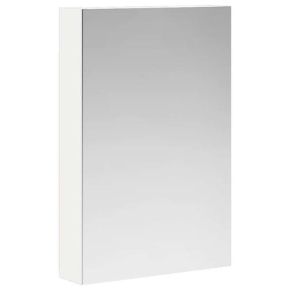 Bathroom Mirror Cabinet with Shelf White 40 x 10.5 x 60.5 cm