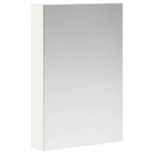 Bathroom Mirror Cabinet with Shelf White 40 x 10.5 x 60.5 cm