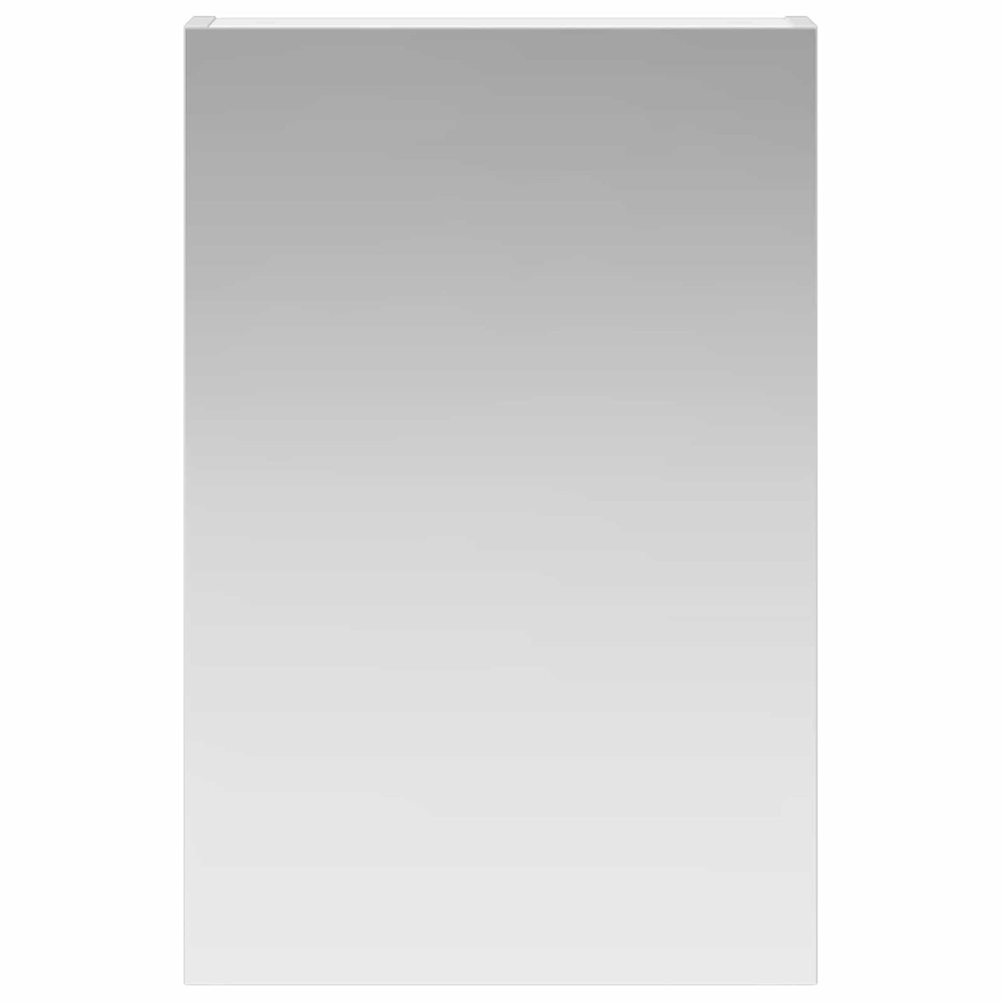 Bathroom Mirror Cabinet with Shelf White 40 x 10.5 x 60.5 cm