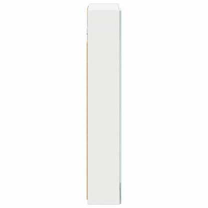 Bathroom Mirror Cabinet with Shelf White 40 x 10.5 x 60.5 cm