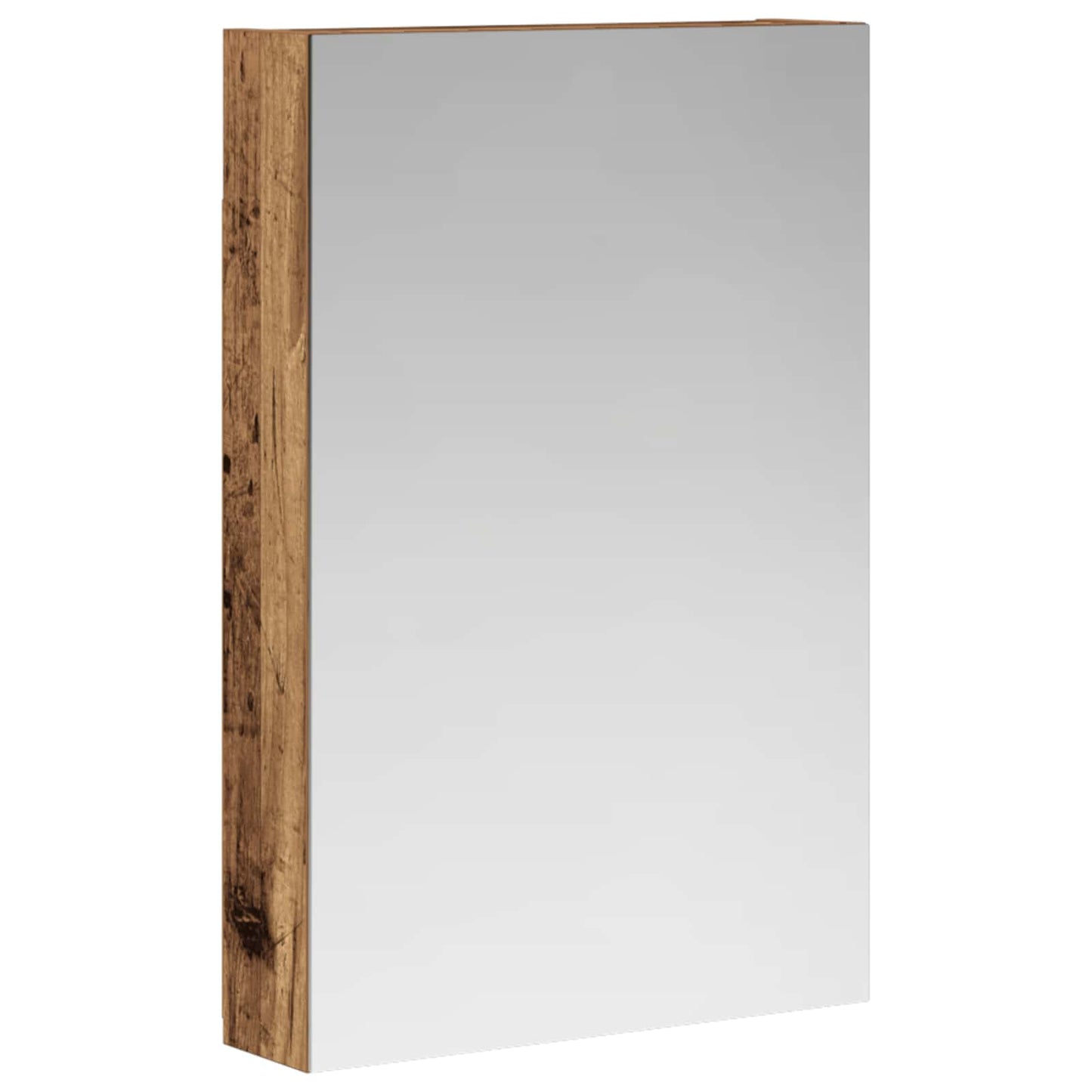 Bathroom Mirror Cabinet with Shelf Old Wood 40 x 10.5 x 60.5 cm