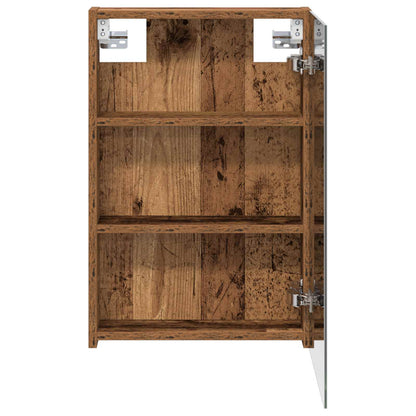 Bathroom Mirror Cabinet with Shelf Old Wood 40 x 10.5 x 60.5 cm