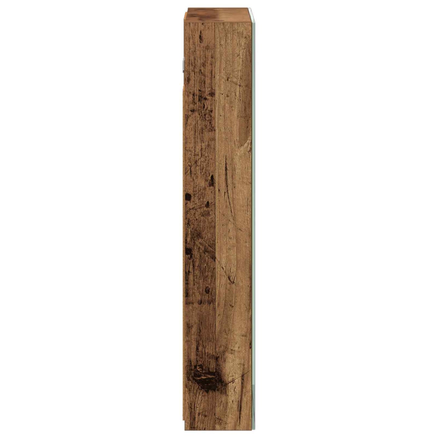 Bathroom Mirror Cabinet with Shelf Old Wood 40 x 10.5 x 60.5 cm