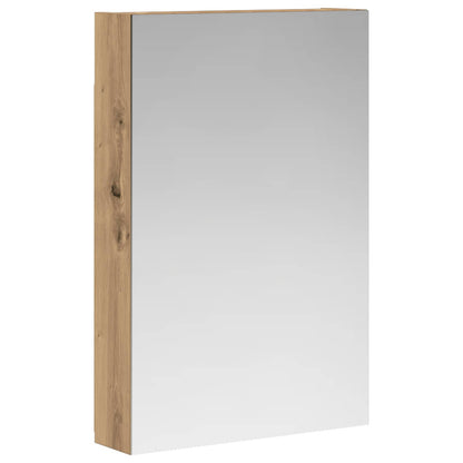 Bathroom Mirror Cabinet Artisan Oak 40 x 10.5 x 60.5 cm