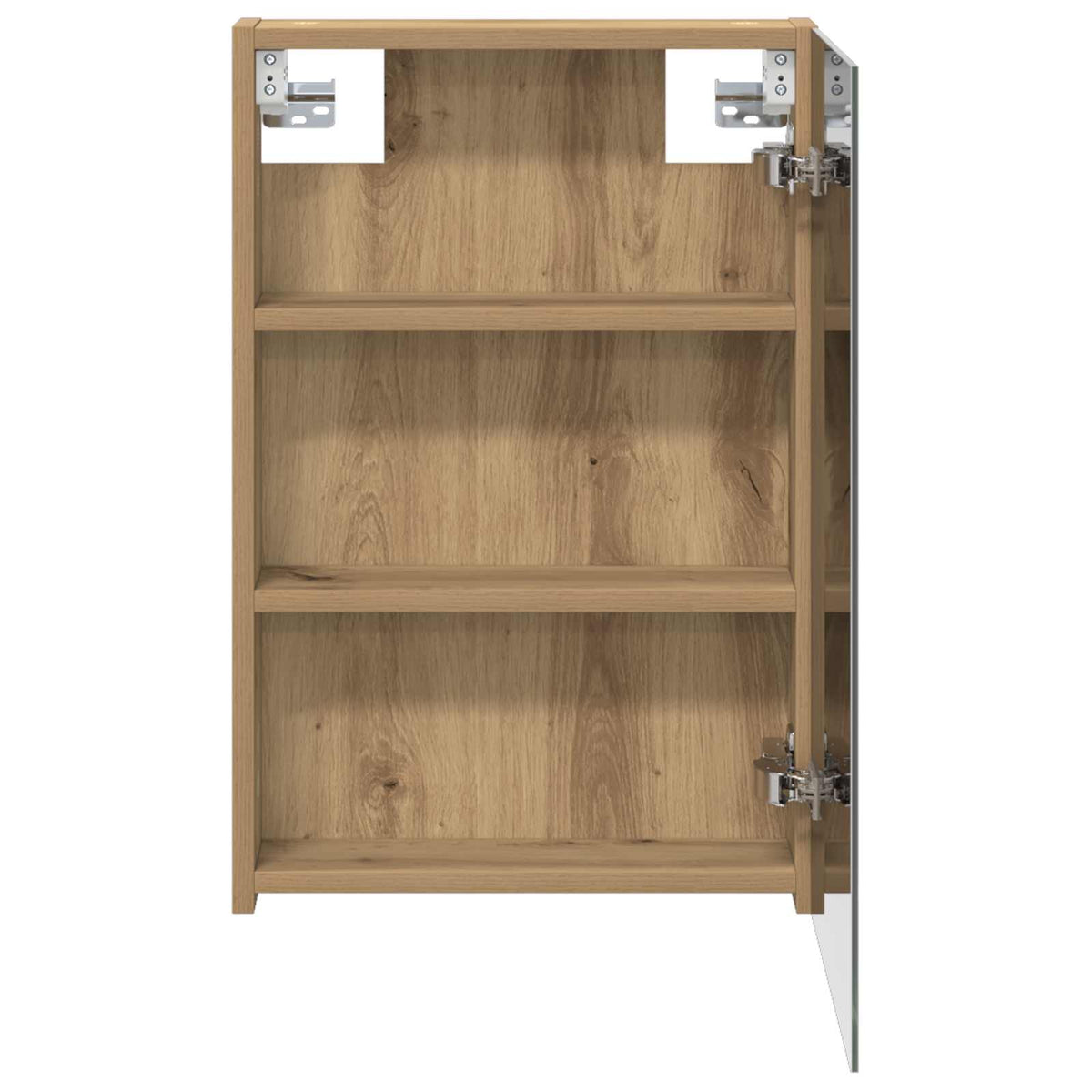 Bathroom Mirror Cabinet Artisan Oak 40 x 10.5 x 60.5 cm