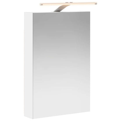 Bathroom Mirror Cabinet with Shelf White 40 x 10.5 x 60.5 cm